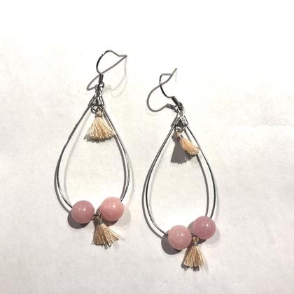 Ohrringe Bobo Zartrosa - Image 2