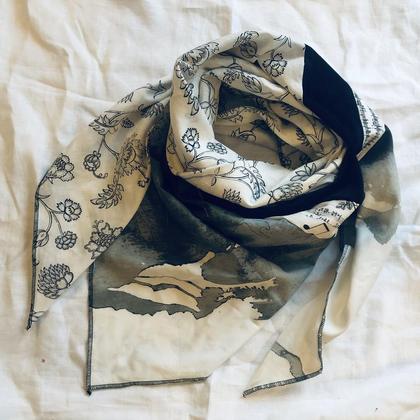 Dreieckstuch Schwarz/Weiß - Image 2