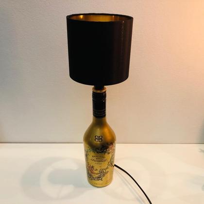 Flaschenlampe - Bailey´s Gold