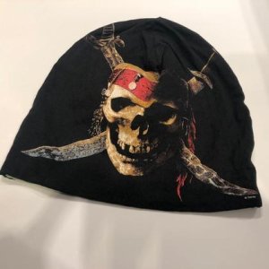 Upcycling -Beanie/Mütze – „Pirat“