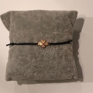 Armband – Kleeblatt – Rosé