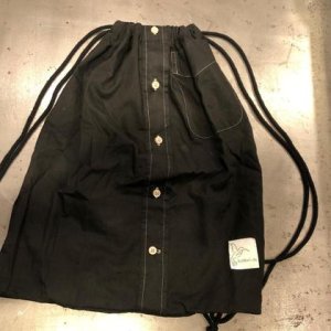 Upcycling Rucksack – Schwarz