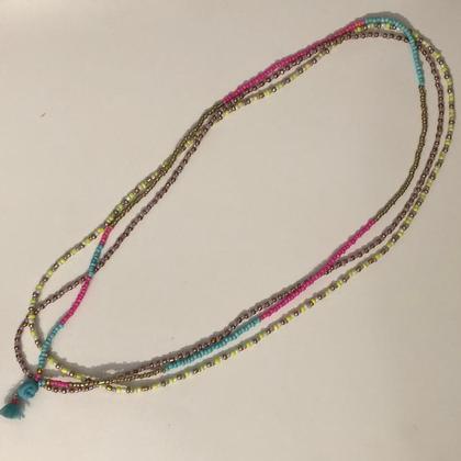 Kette - Bunt - Set Türkis