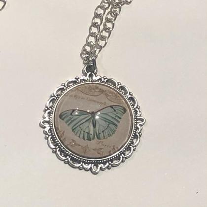 Kette - Schmetterling - Blau