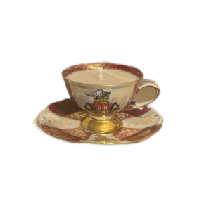 Teelicht – Rot/Weiß – Wappen