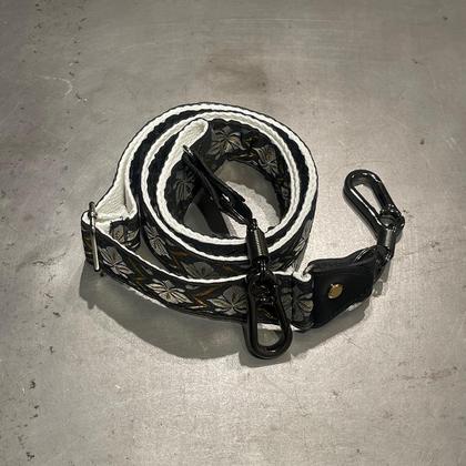 Taschengurt - Lilie Silber