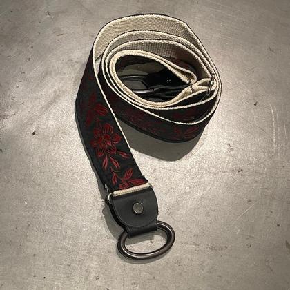 Taschengurt - Blume Rot - Image 2