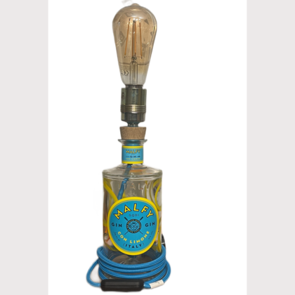 Flaschenlampe - Malfy Gin con Limone