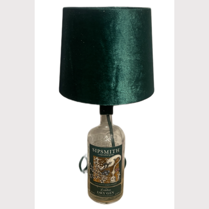 Flaschenlampe - Sipsmith Gin