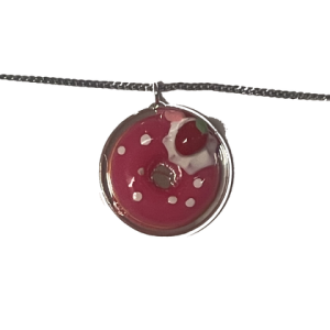 Kette – Donut Erdbeere