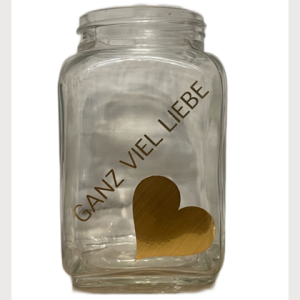 Dekoglas  – Ganz viel Liebe