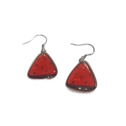 Ohrring Wassermelone