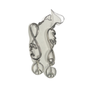 Ohrring Peace and Eternal- Love