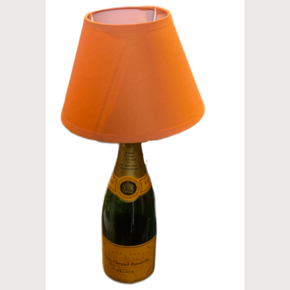 Flaschenlampe - Veuve Cliquot Orange