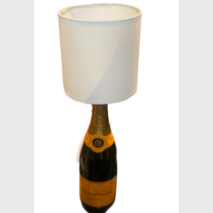 Flaschenlampe – Veuve Cliquot Weiß