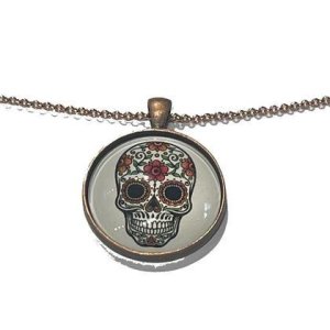 Kette – Sugar Skull – Rose