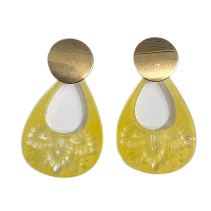 Ohrringe - Tropfen Floral