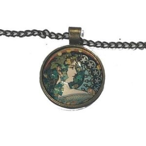 Kette – Jugendstil Efeu