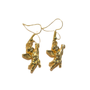 Ohrring Engel mit Laute