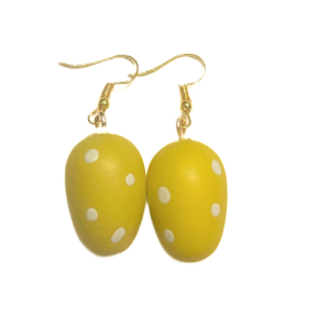 Ohrringe – Osterei gepunktet