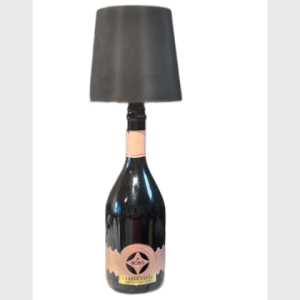 Flaschenlampe – ANOBIS Rosé
