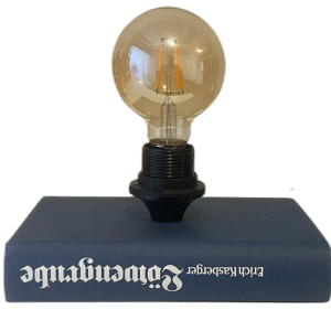 Bücherlampe – Löwengrube