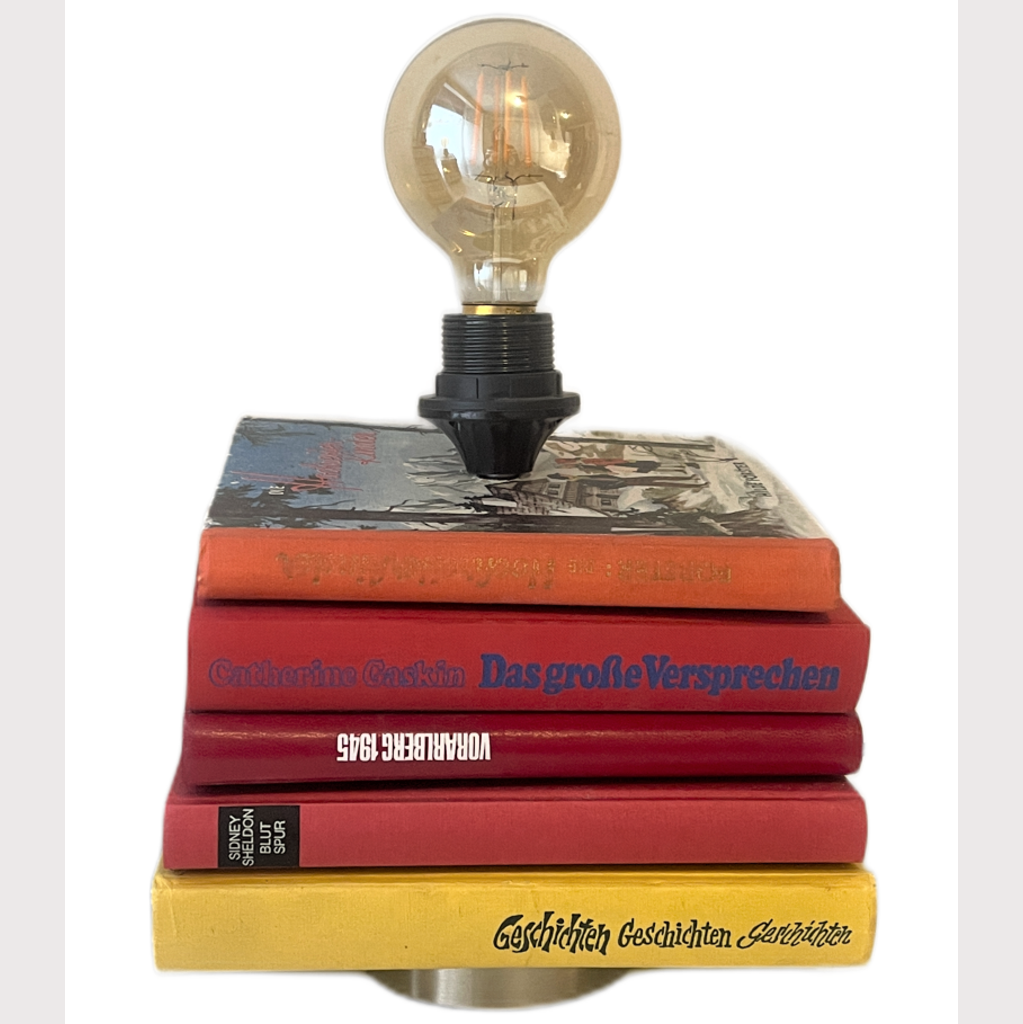 Bücherlampe - Bücherturm klein "Hoichreiter Kinder"