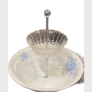 Etagere „Lilie- Bleikristall“