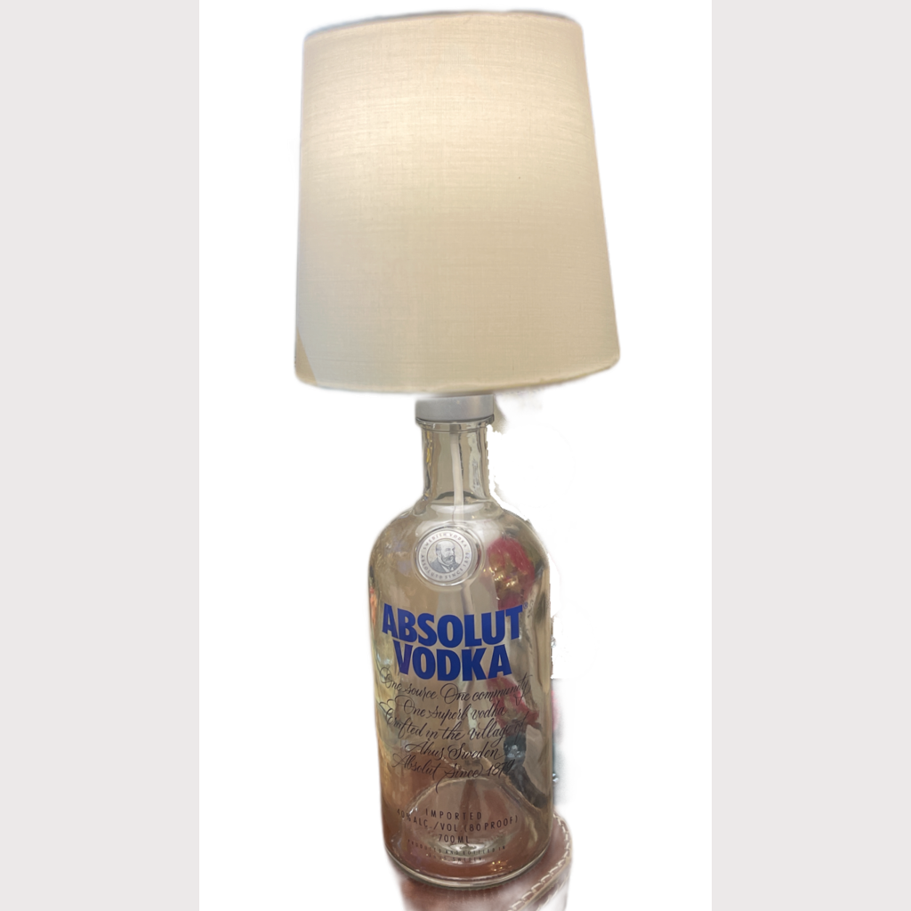 Flaschenlampe - Absolut