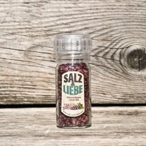 Bio Schwarzbeere – Lavendel Salz