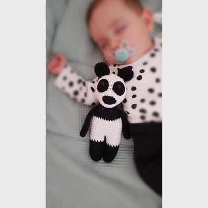 Panda - gehäkeltes Kuscheltier - Image 2