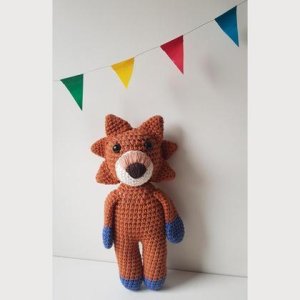 Löwe – gehäkeltes Kuscheltier