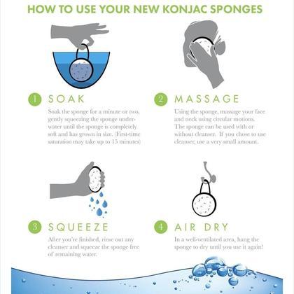 Gesichts - Reinigungs - Schwamm - Image 4