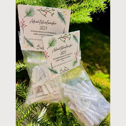 Adventskalender mit 24 positiven Affirmationen