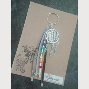 Schlüsselanhänger „Blume des Lebens“