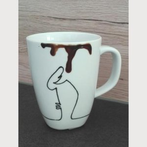 Kaffeebecher “Strichmännchen“