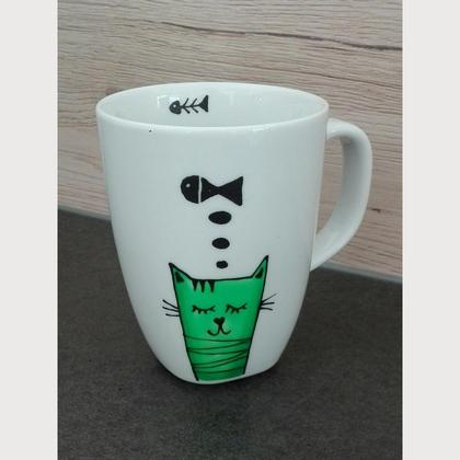 Kaffeebecher “Catfish“ grün