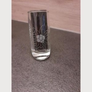 6 Stück Schnapsglas Edelweiss