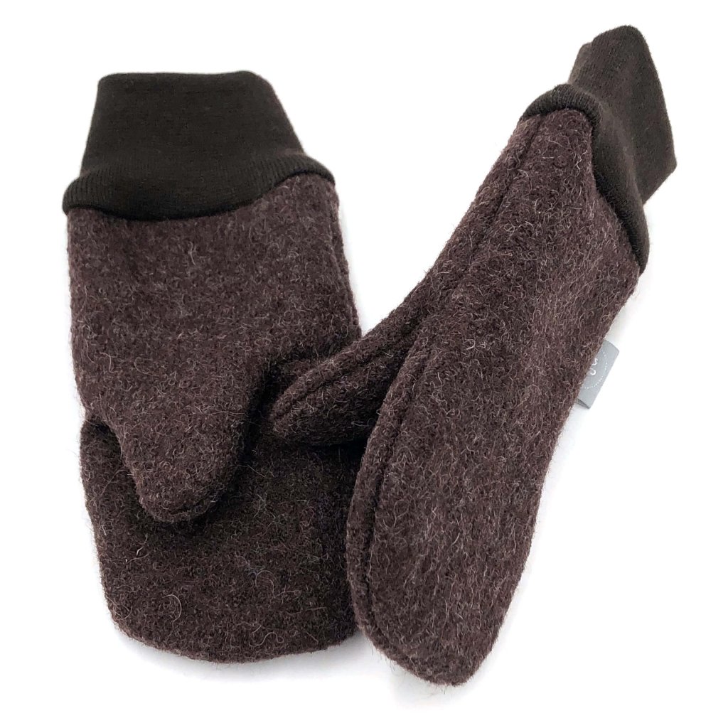 WALK FÄUSTLINGE KINDER GEFÜTTERT- BRAUN- Größe wählbar