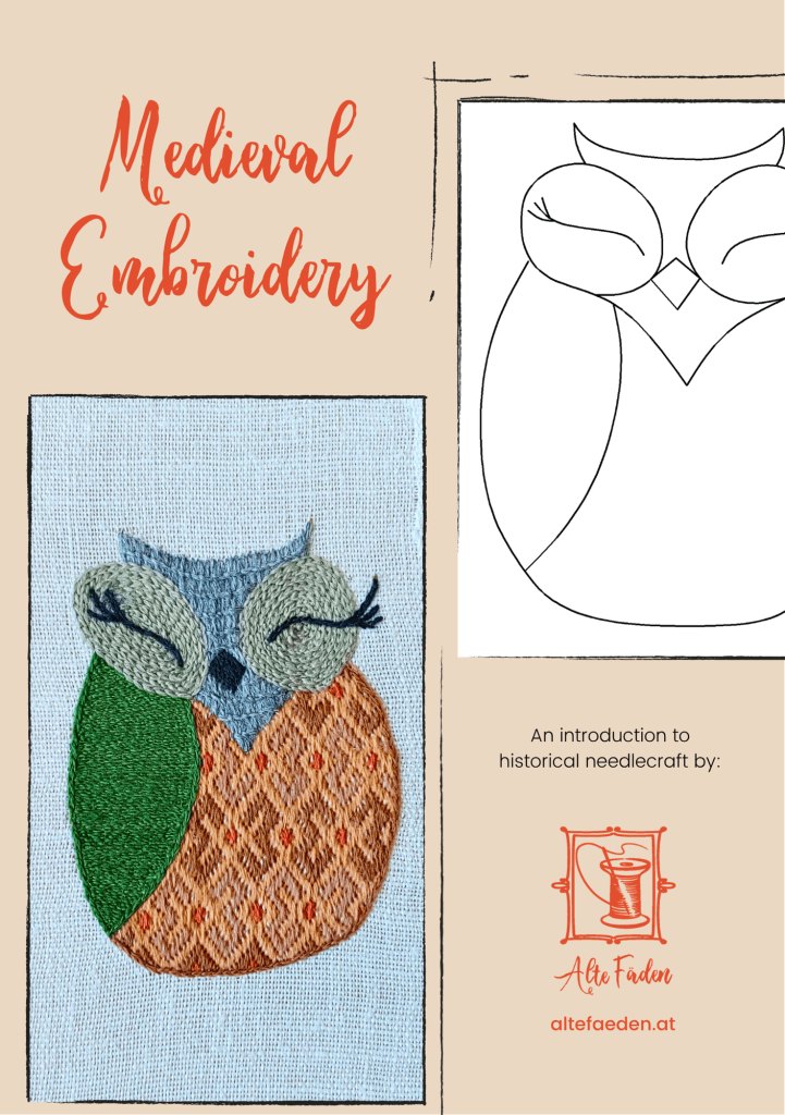 PDF-Stickmuster "Lerne mittelalterliche Stickerei"