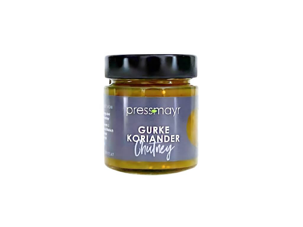 Gurke-Koriander Chutney