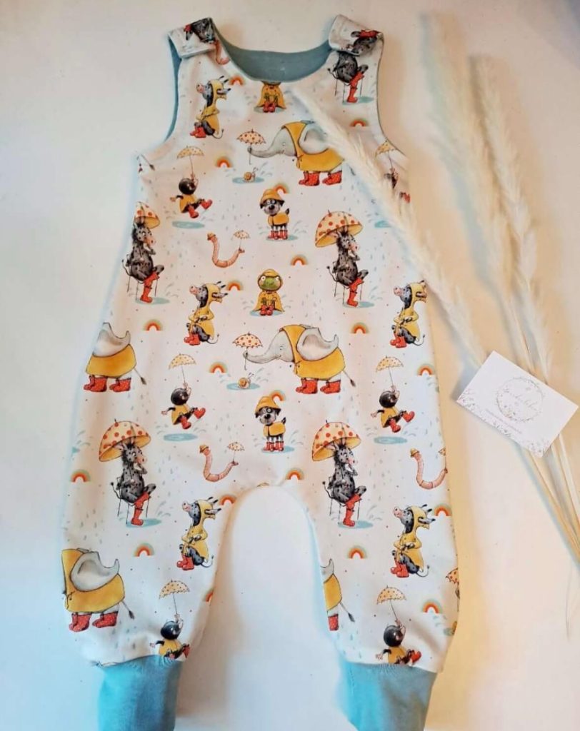 Strampler Plitsch Platsch