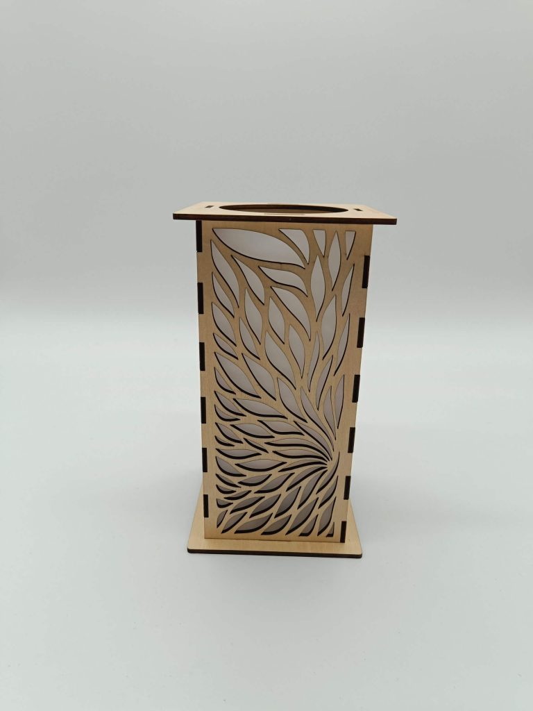 Lampe Blätter, Windlicht