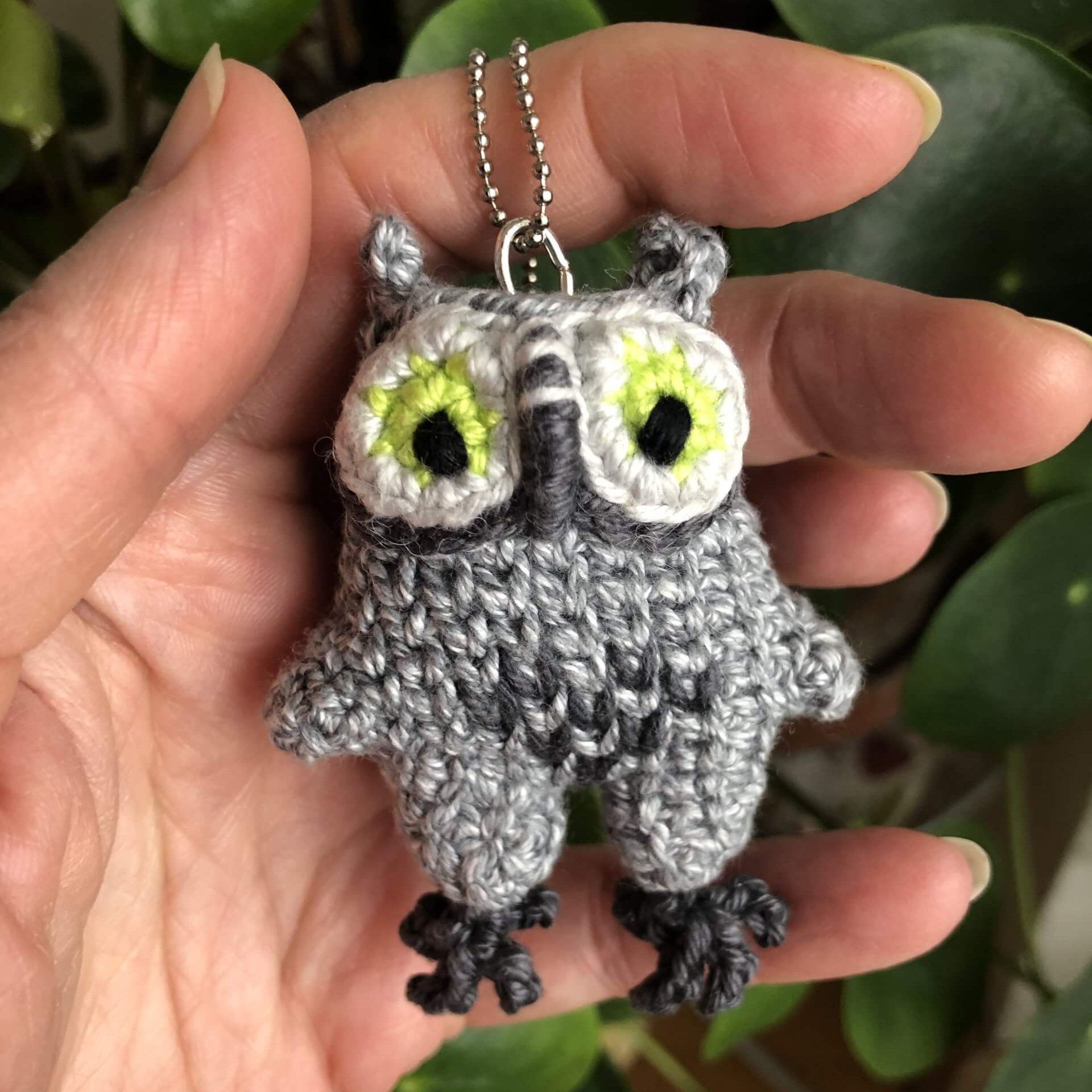 Schlüsselanhänger Eule, Taschenclip - Image 6