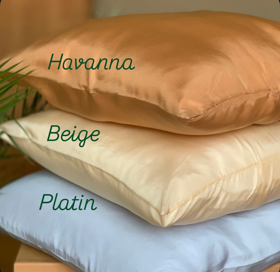 Seidenkissenbezug für einen himmlischen Schlaf