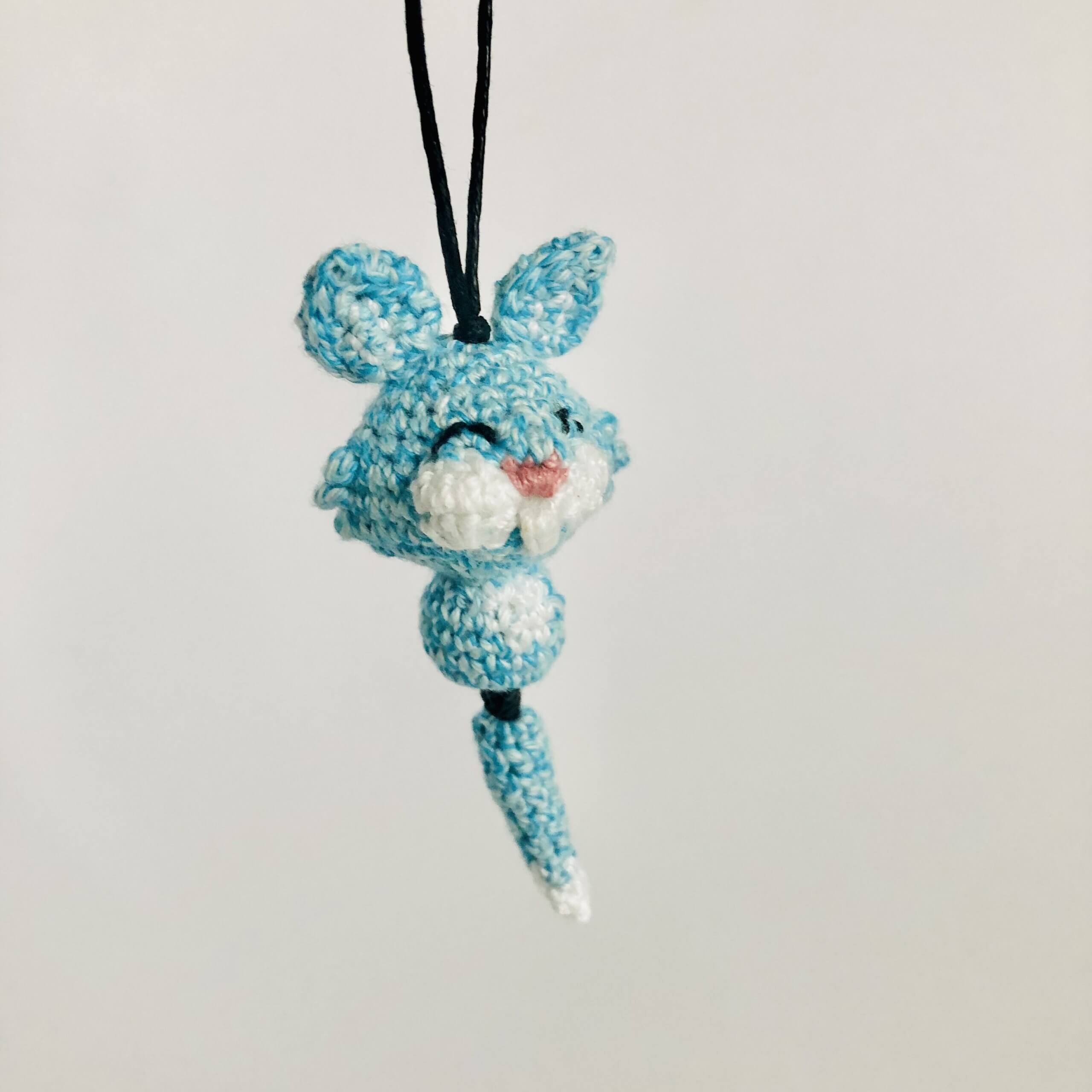 Blaue Katze Anhänger - Image 3