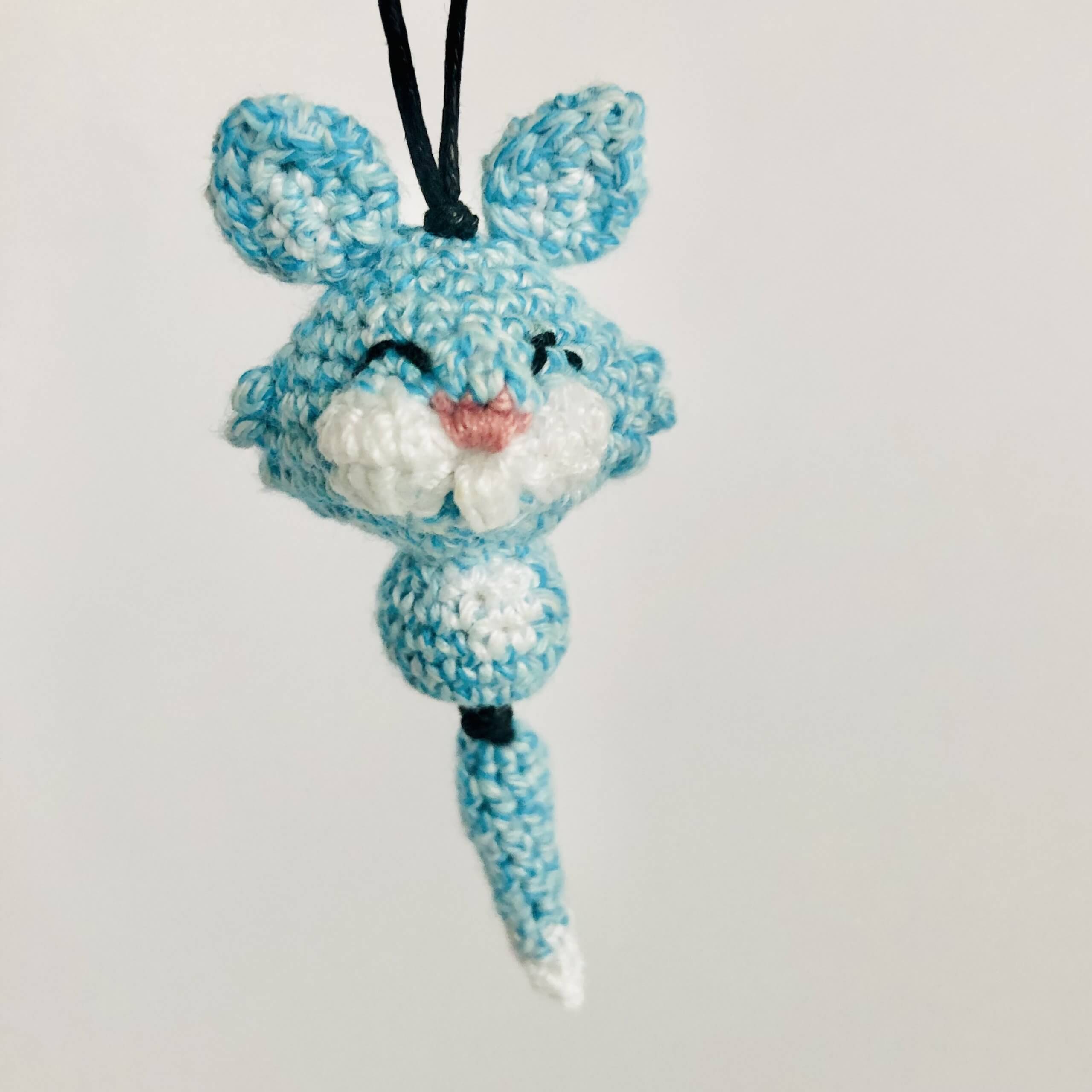 Blaue Katze Anhänger - Image 2