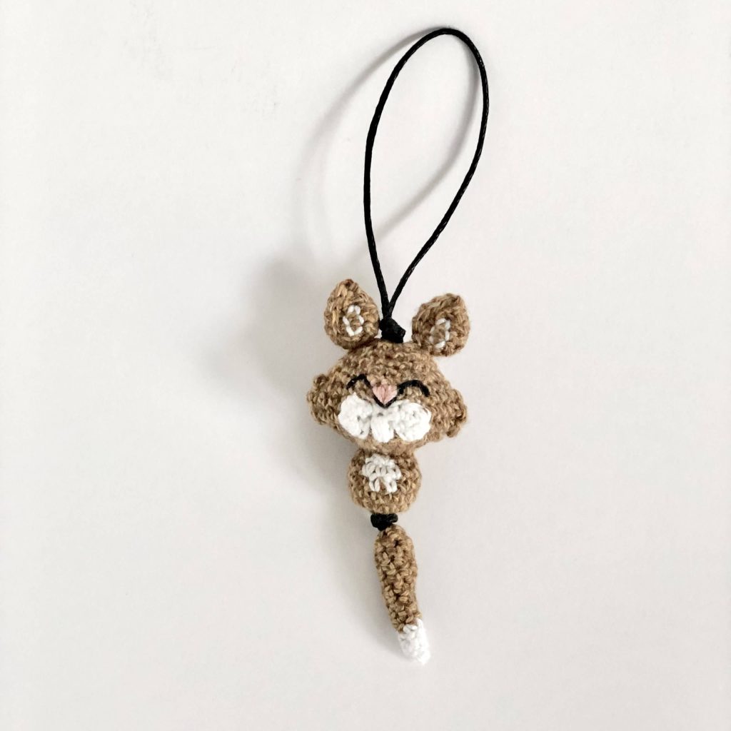 Braune Katze Anhänger