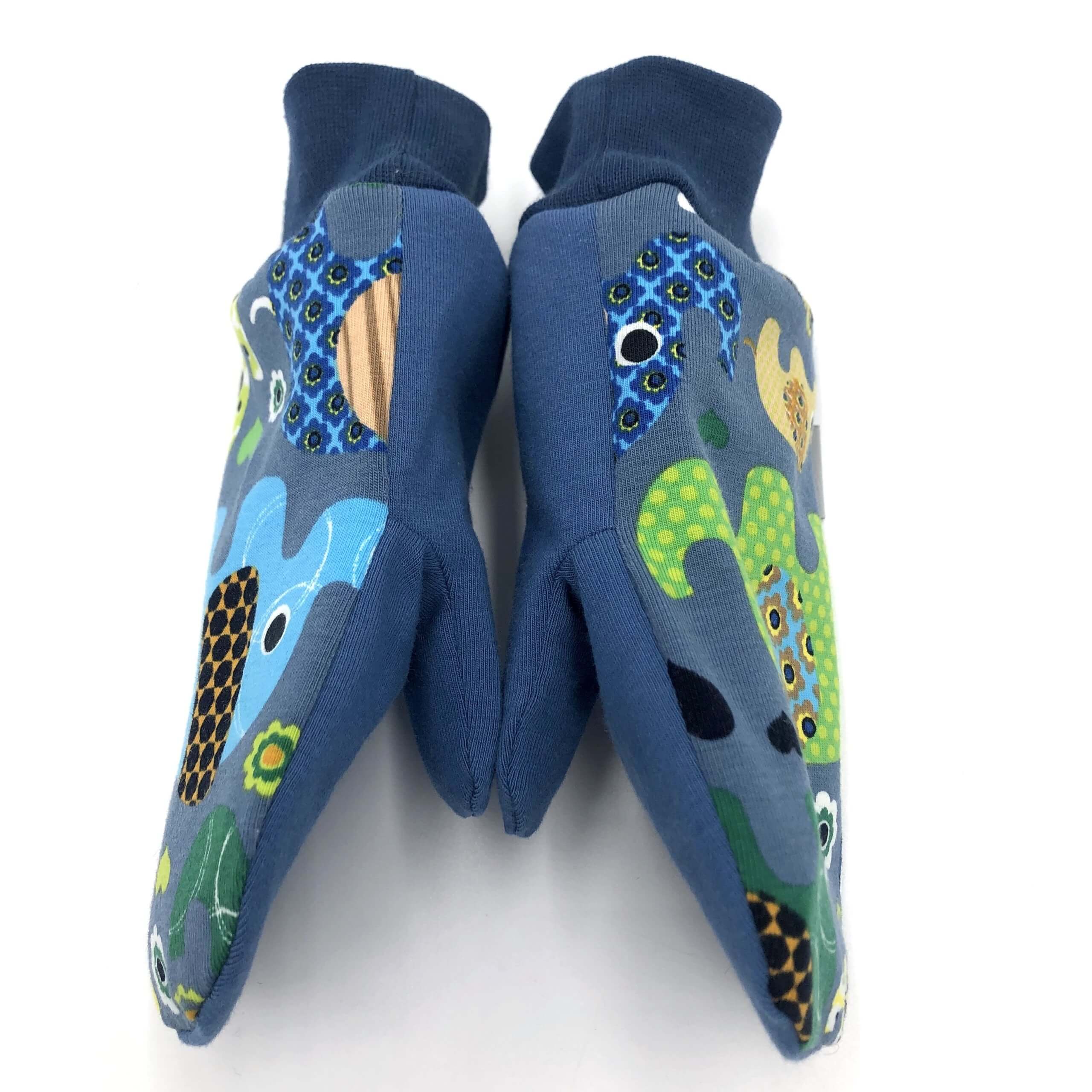 FÄUSTLINGE ELEFANTEN blau - Größe wählbar (gefüttert) - Image 4