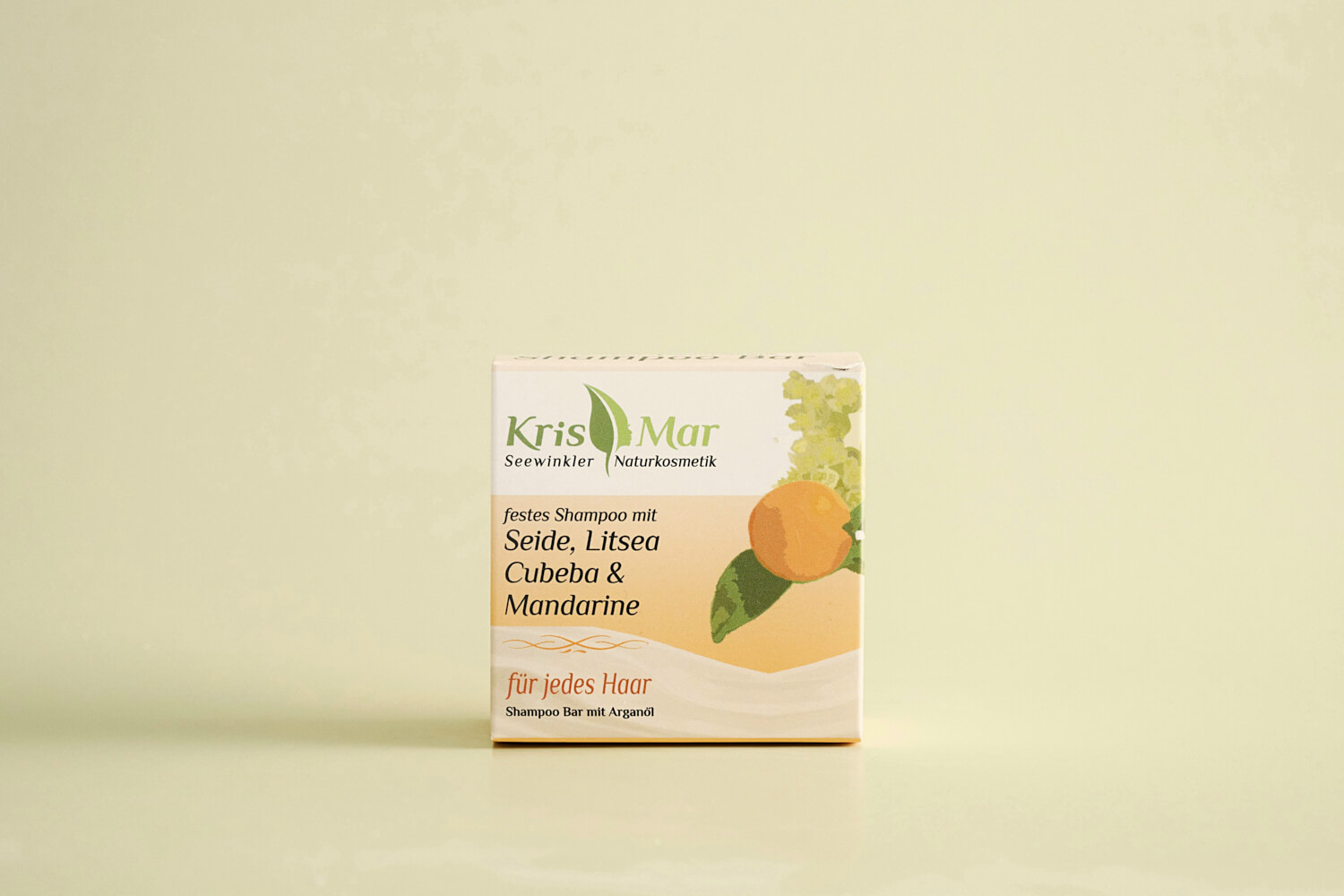 Shampoo Bar - Seide, Litsea Cubeba & Mandarine